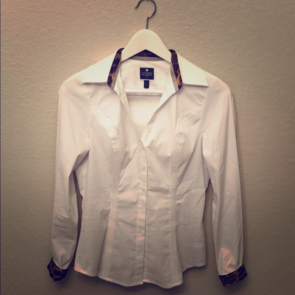 White Cheetah Top.